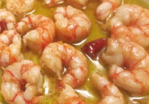 receta de gambas al ajillo para nochevieja