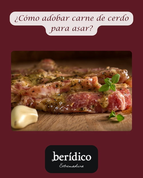 adobar carne ibérica de cerdo para asar, como adobar carne de cerdo para asar al horno, marinar carne de cerdo para asar, como aliñar carne de cerdo para asar, como condimentar carne de cerdo para asar, ingredientes para marinar carne de cerdo para asar, regalos fin de curso guardería